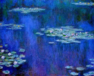  impressionist - Wasserlilien 1905 Claude Monet impressionistische Blumen